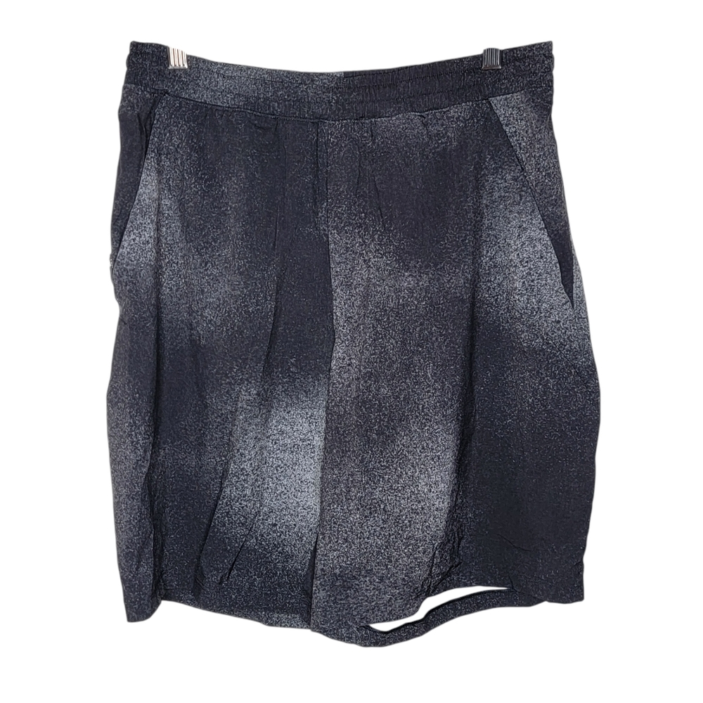 Lululemon Pace Breaker Out Of Mind Liner 9"‎ Ocean Spray Ice Grey Black Shorts M